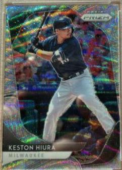 Keston Hiura [Blue Wave Prizm] #2