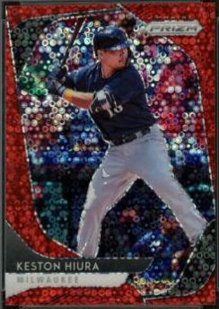 Keston Hiura [Red Donut Circles Prizm] #2