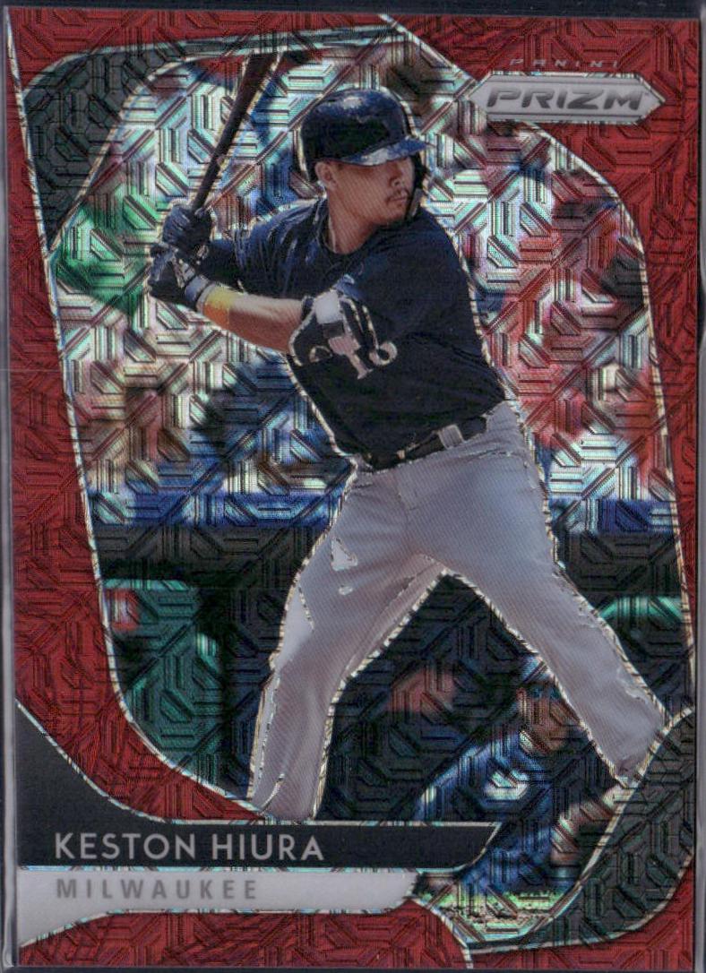 Keston Hiura [Red Mojo Prizm] #2