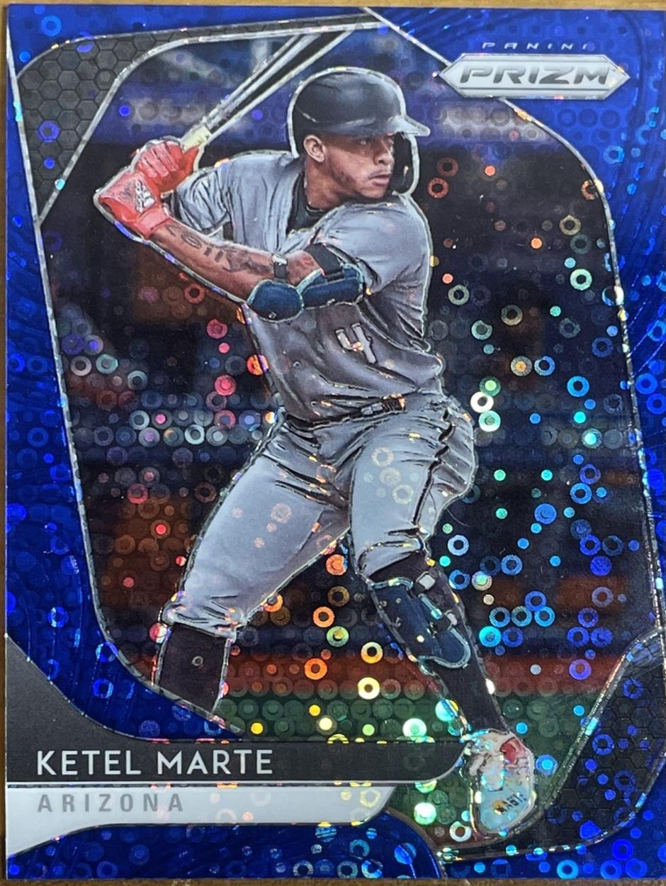 Ketel Marte [Blue Donut Circles Prizm] #142