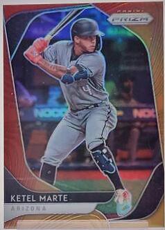 Ketel Marte [Red Orange Prizm] #142