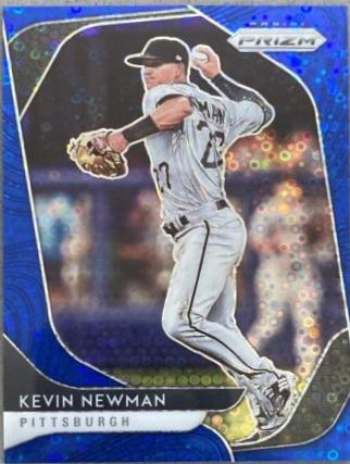 Kevin Newman [Blue Donut Circles Prizm] #112