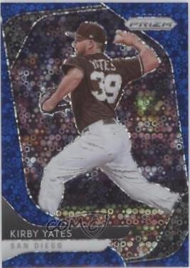 Kirby Yates [Blue Donut Circles Prizm] #21