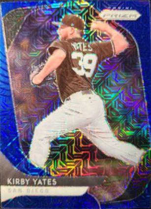 Kirby Yates [Blue Mojo Prizm] #21