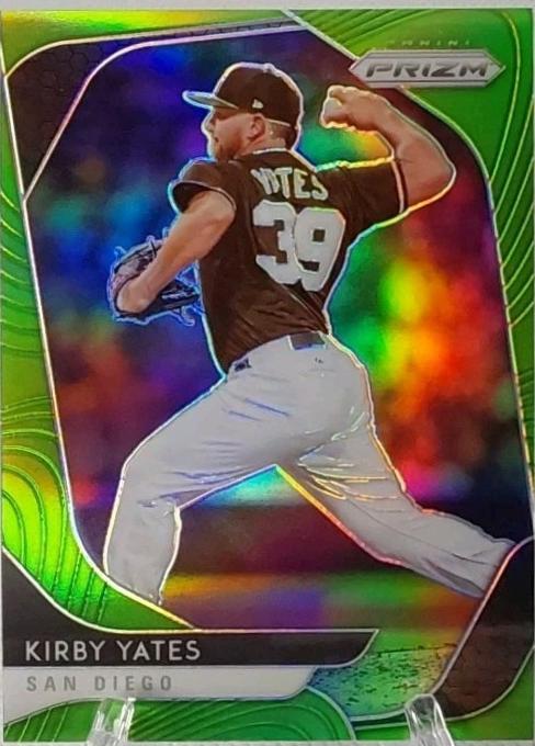 Kirby Yates [Lime Green Prizm] #21