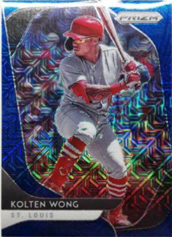 Kolten Wong [Blue Mojo Prizm] #54