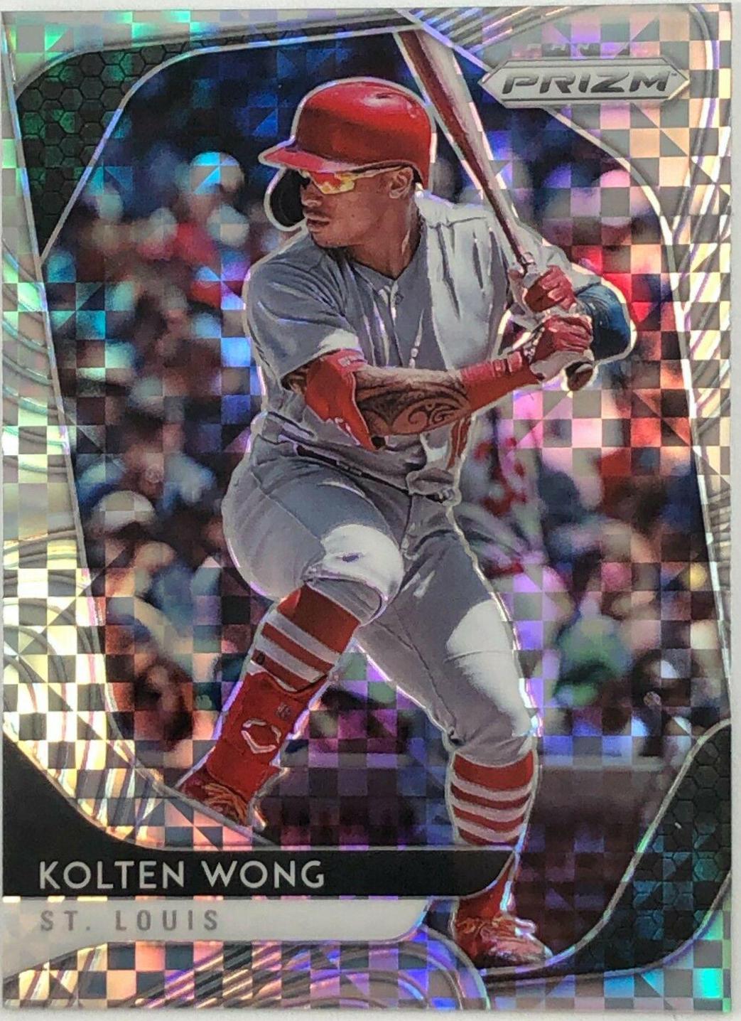 Kolten Wong [Power Plaid Prizm] #54