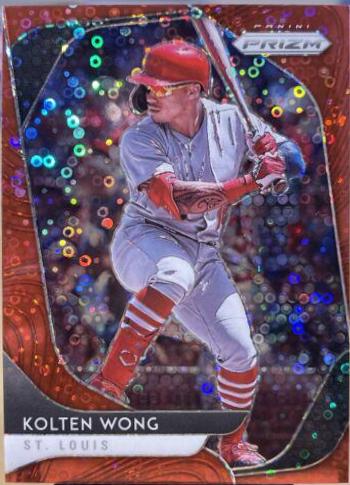Kolten Wong [Red Donut Circles Prizm] #54