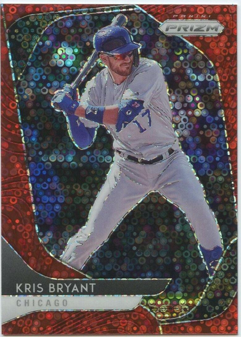 Kris Bryant [Red Donut Circles Prizm] #9