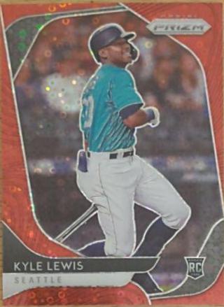 Kyle Lewis [Red Donut Circles Prizm] #94