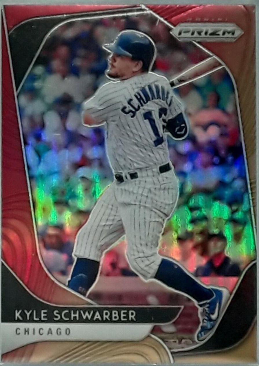Kyle Schwarber [Red Orange Prizm] #242