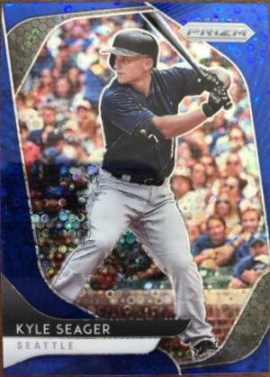 Kyle Seager [Blue Donut Circles Prizm] #17