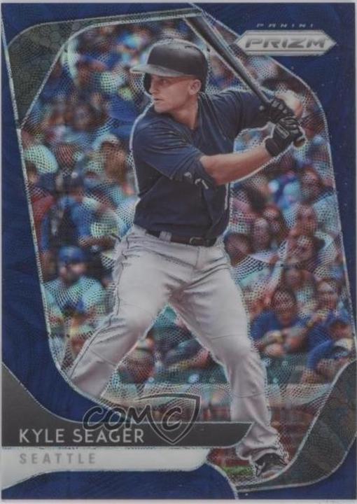 Kyle Seager [Navy Blue Kaleidoscope Prizm] #17