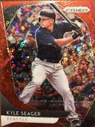 Kyle Seager [Red Donut Circles Prizm] #17