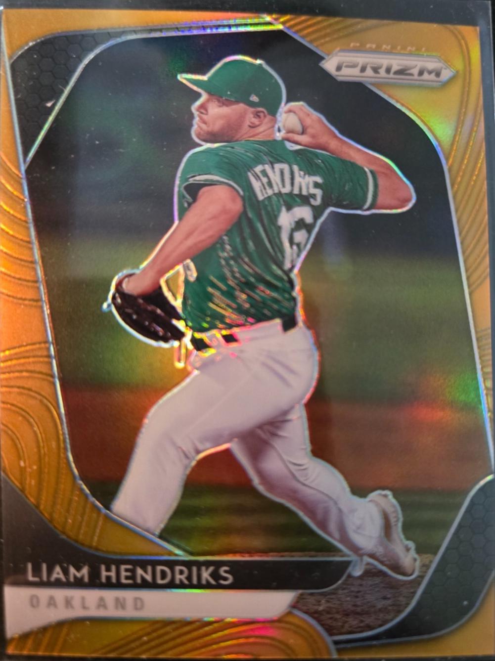 Liam Hendriks [Neon Orange Prizm] #65
