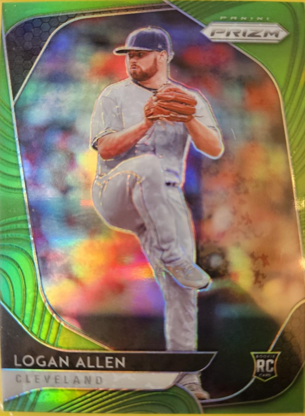 Logan Allen [Lime Green Prizm] #70