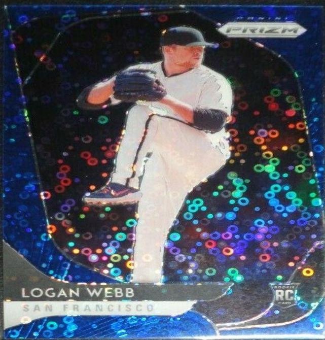 Logan Webb [Blue Donut Circles Prizm] #168