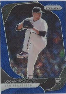 Logan Webb [Blue Mojo Prizm] #168