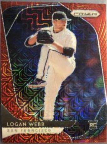 Logan Webb [Red Mojo Prizm] #168