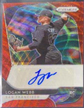 Logan Webb [Red Wave Prizm] #168