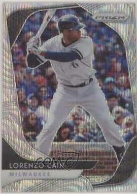 Lorenzo Cain [Blue Wave Prizm] #32