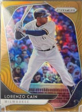 Lorenzo Cain [Neon Orange Prizm] #32