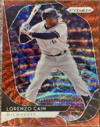 Lorenzo Cain [Red Wave Prizm] #32