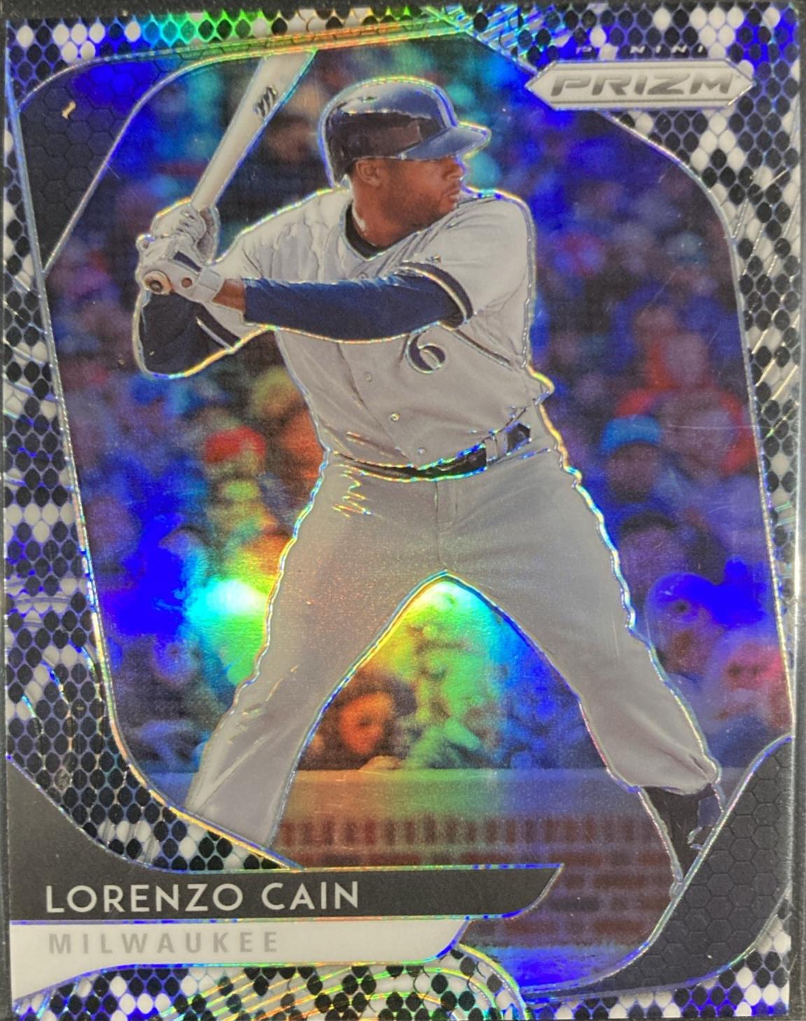 Lorenzo Cain [Snake Skin Prizm] #32