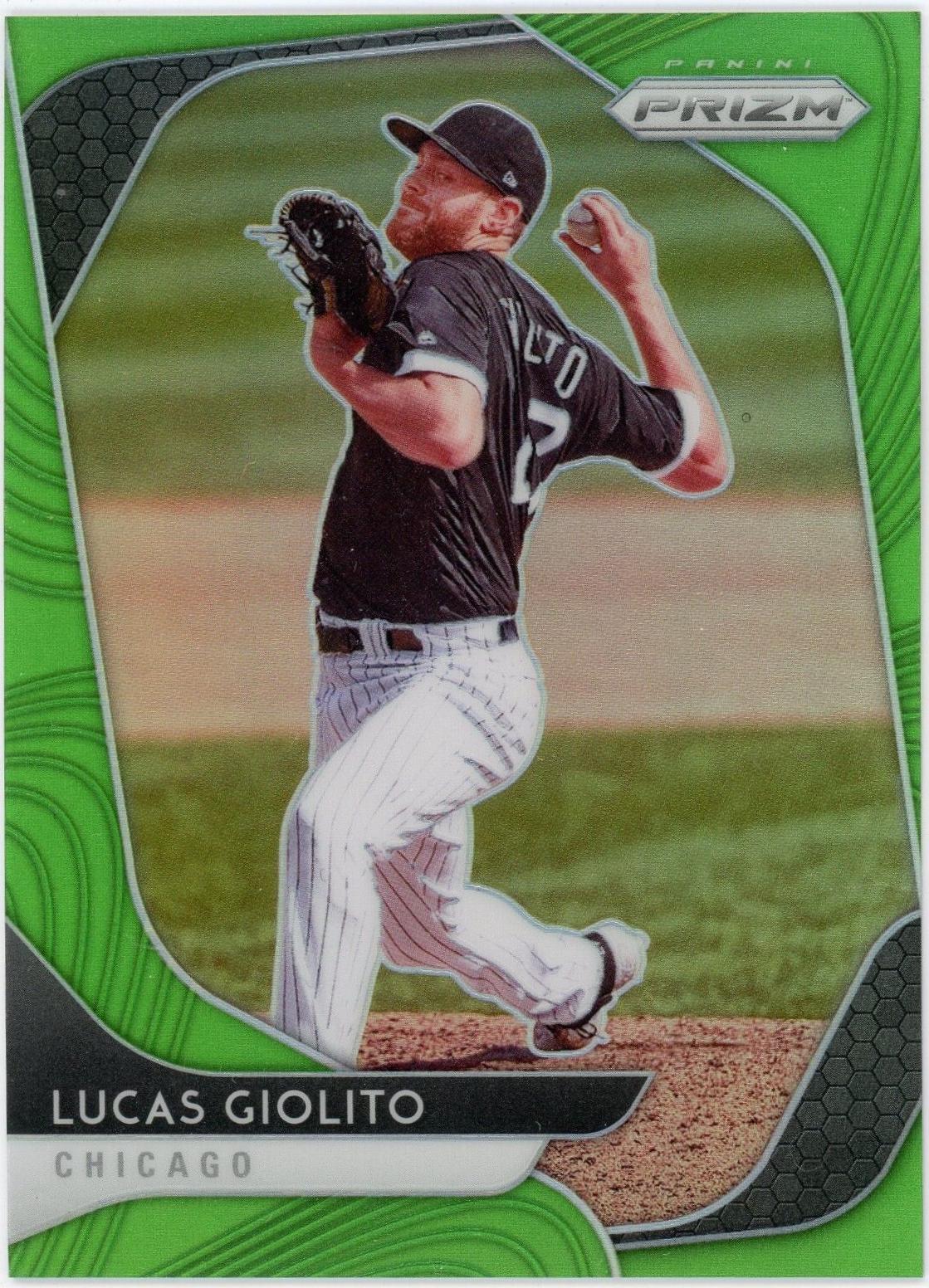 Lucas Giolito [Lime Green Prizm] #31