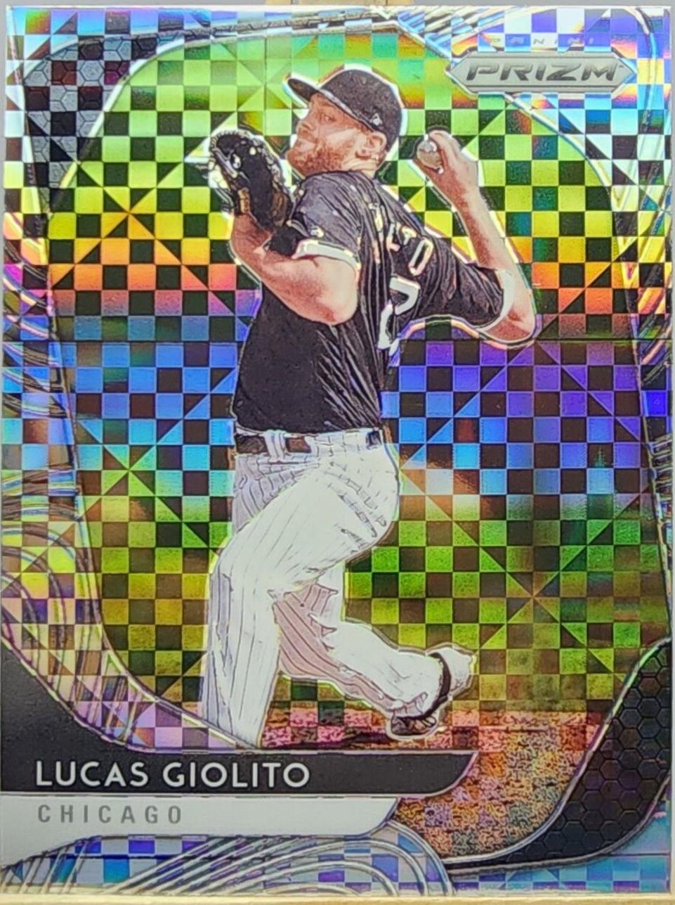 Lucas Giolito [Power Plaid Prizm] #31