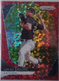 Lucas Giolito [Red Donut Circles Prizm] #31