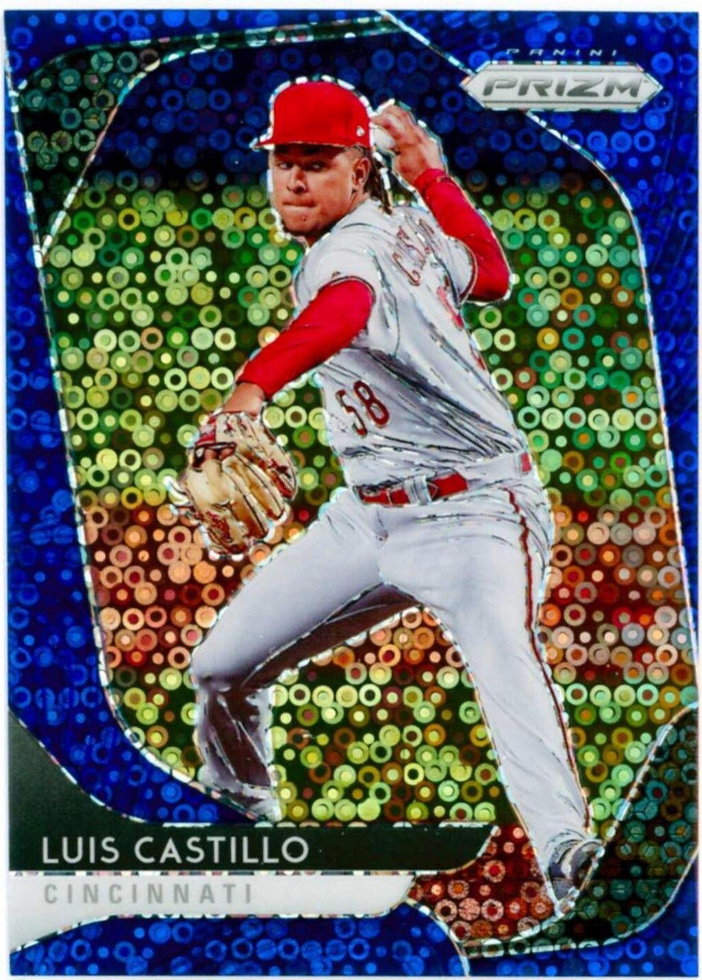 Luis Castillo [Blue Donut Circles Prizm] #88