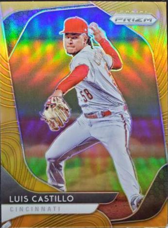 Luis Castillo [Neon Orange Prizm] #88