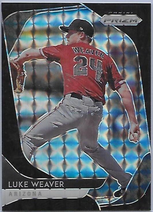 Luke Weaver [Black Finite Prizm] #52
