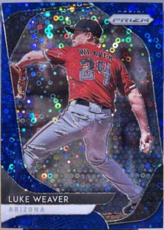 Luke Weaver [Blue Donut Circles Prizm] #52
