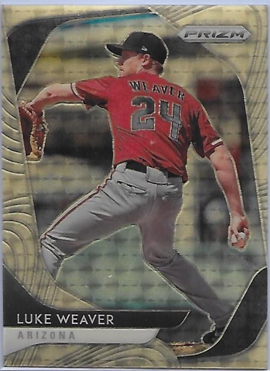 Luke Weaver [Gold Vinyl Prizm] #52
