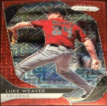 Luke Weaver [Red Mojo Prizm] #52