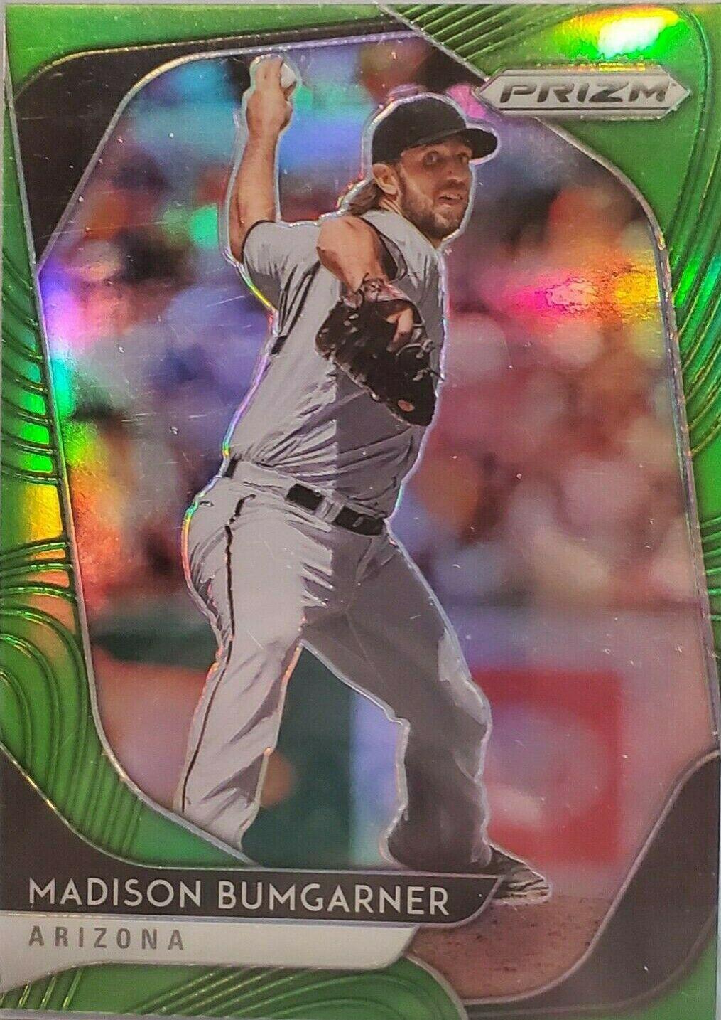 Madison Bumgarner [Lime Green Prizm] #247