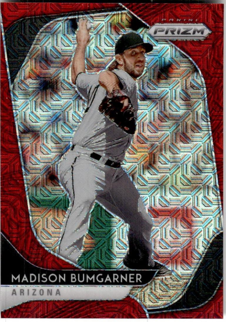 Madison Bumgarner [Red Mojo Prizm] #247