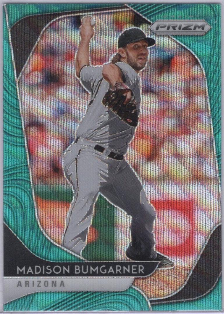 Madison Bumgarner [Teal Wave Prizm] #247