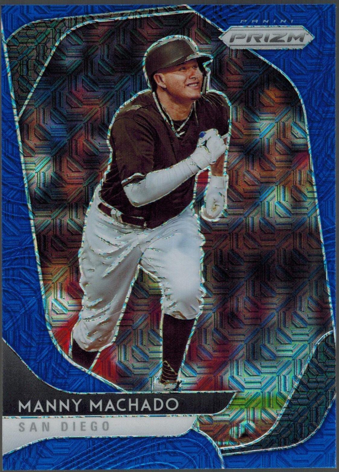 Manny Machado [Blue Mojo Prizm] #76