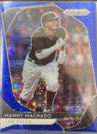 Manny Machado [Blue Prizm] #76
