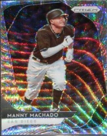 Manny Machado [Blue Wave Prizm] #76