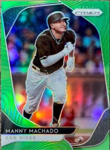 Manny Machado [Lime Green Prizm] #76