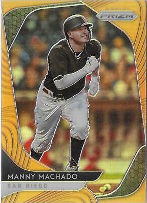 Manny Machado [Neon Orange Prizm] #76