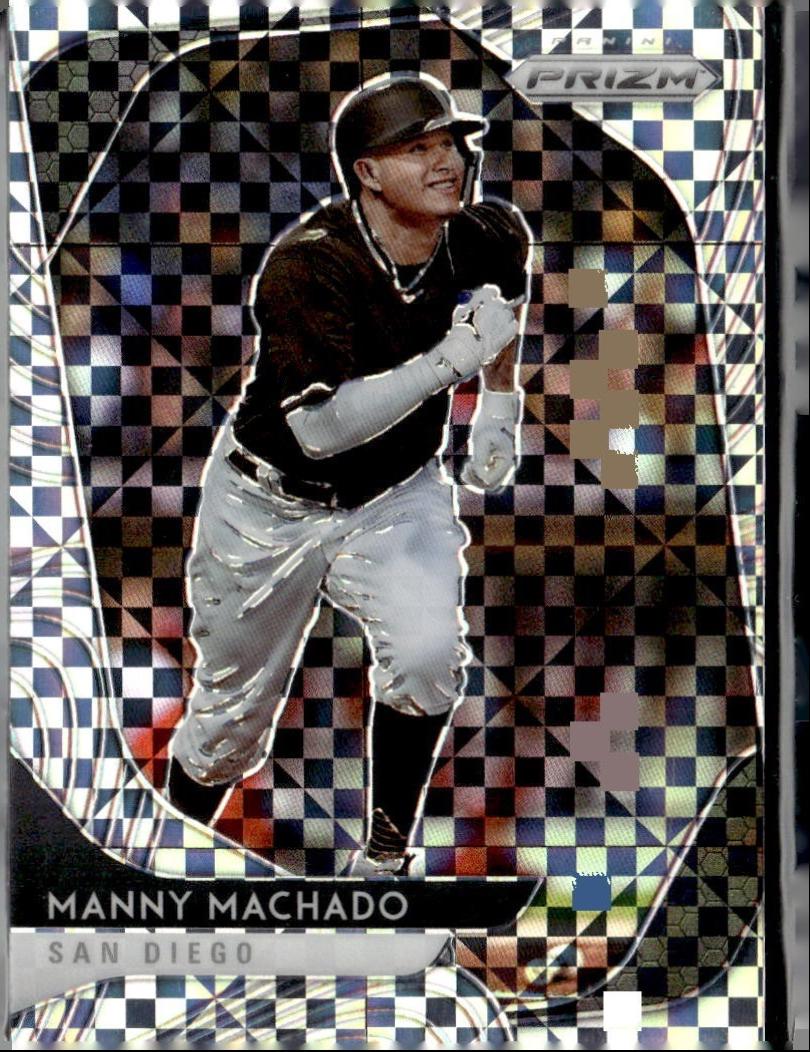 Manny Machado [Power Plaid Prizm] #76