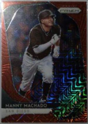 Manny Machado [Red Mojo Prizm] #76