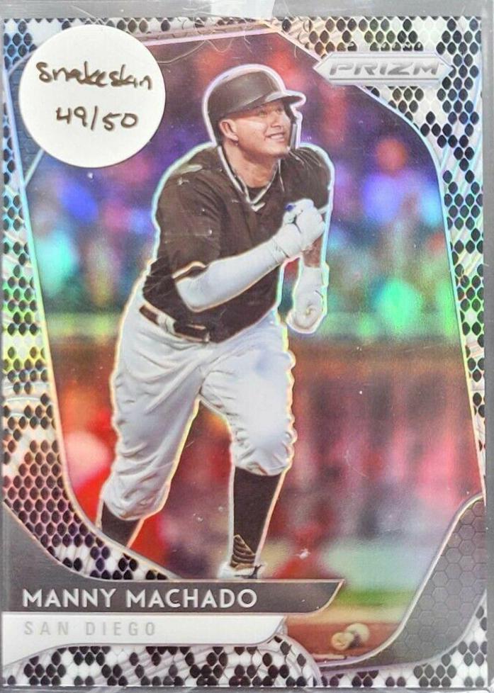 Manny Machado [Snake Skin Prizm] #76