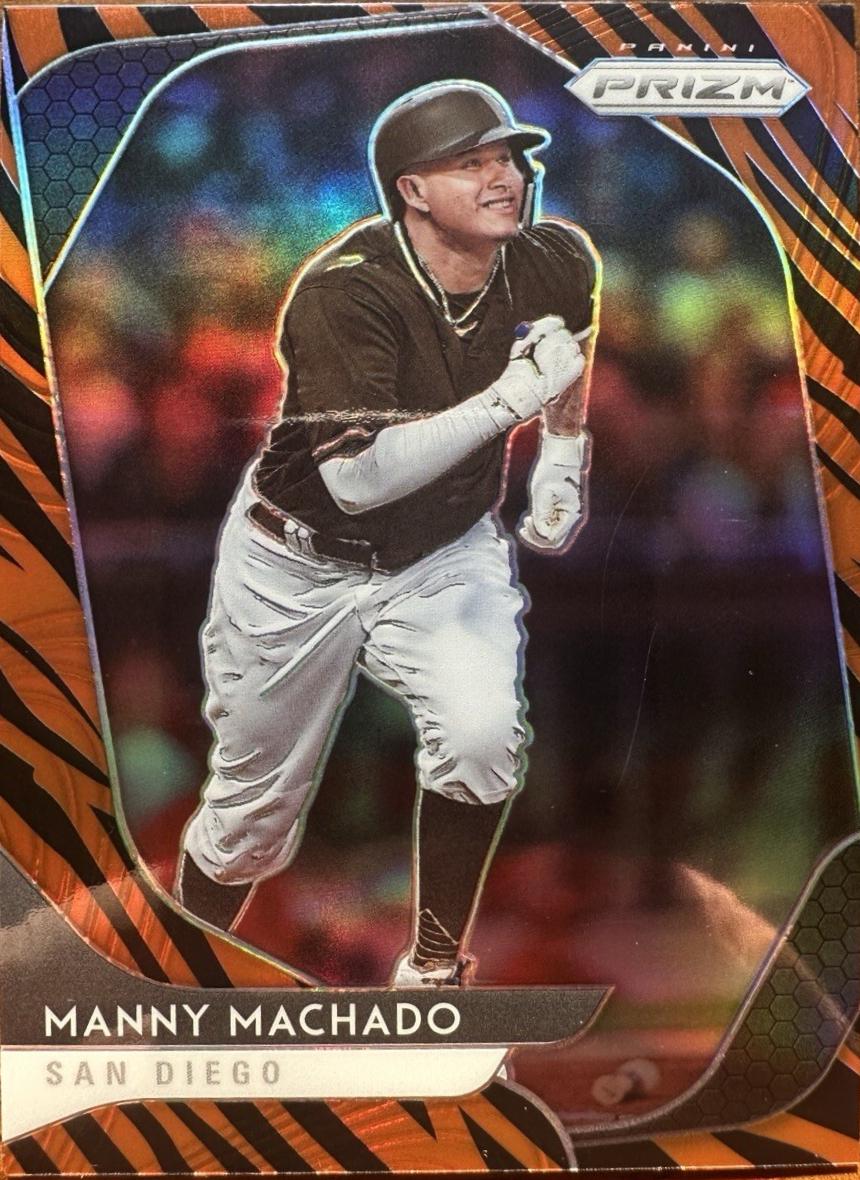 Manny Machado [Tiger Stripe Prizm] #76