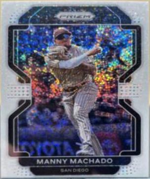 Manny Machado [White Sparkle Prizm] #76